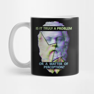 a matter of perception? - Socrates aesthetic Mug